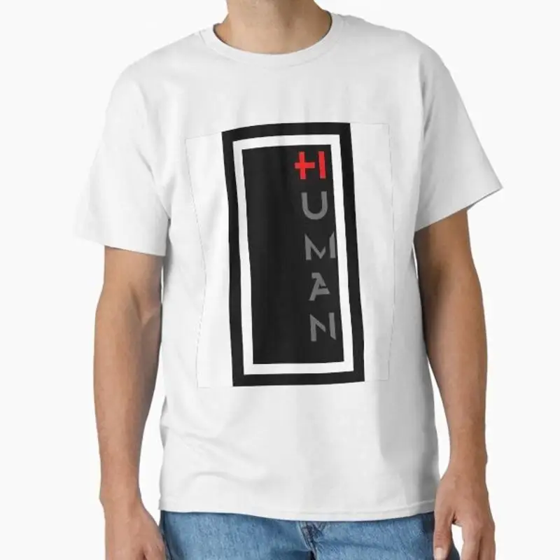 

Human Classic T Shirt Made in US AUS Size S 2XL
