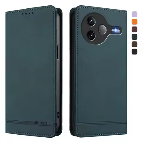 Flip Leather Magnetic Case For Xiaomi Poco F8 Pro F8 Ultra F7 F7 Pro F7 Ultra F6 F6 Pro F5 F5 Pro F3 Wallet Card Phone Cover