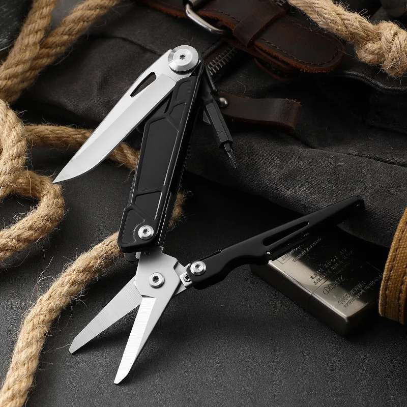 

New EDC Multifunctional Folding Knife Scissors Outdoor Camping Pocket Gadget Tactical Knife Sharp Pocket Knife