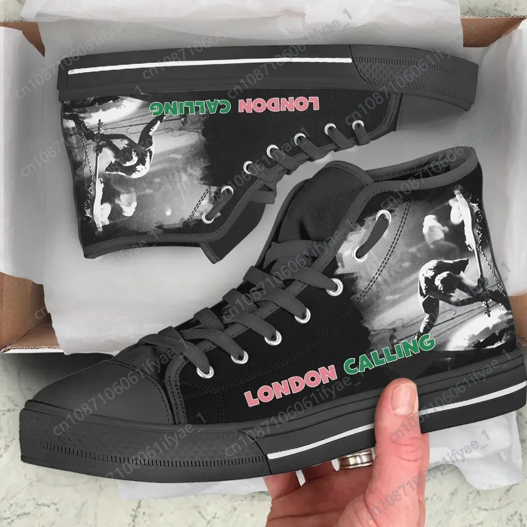 Coole Mode De Clash Shoes London Noemt Nieuwe Zomer Hoge Kwaliteit Sneakers Vrijetijdsschoenen Mannen Vrouwen Hoge Klassieke Boardschoenen