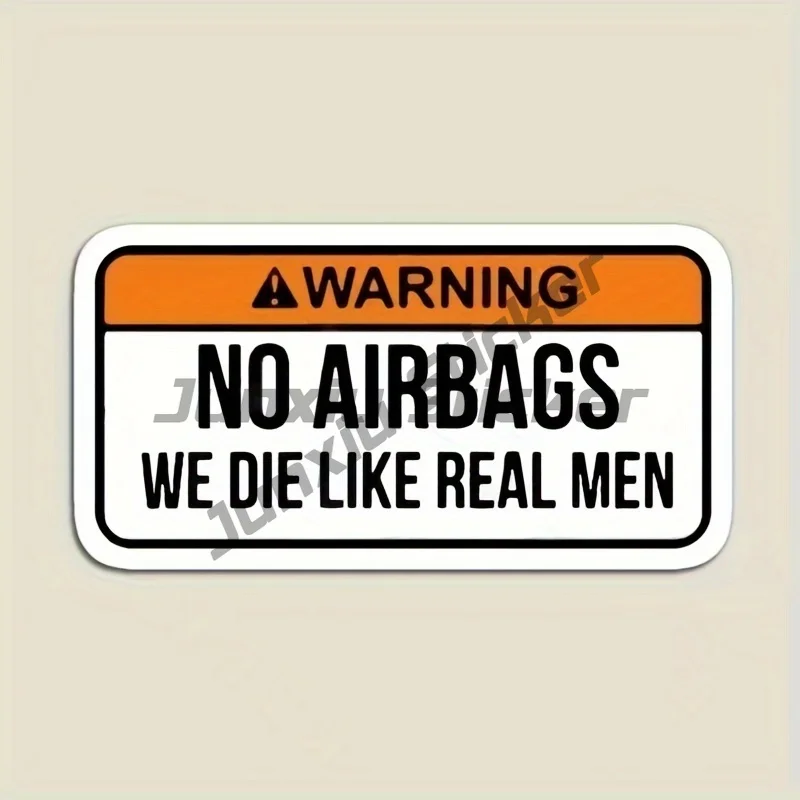 

Rebel Car Stickers-unique No Airbags Design, Waterproof, High-quality PVC Vinyl, Perfect for Car Enthusiasts, Window Bumpers