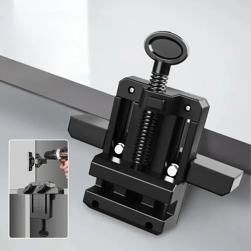 Easy Install Cabinet Door Mounting Jig Cabinets Frame Clamp Household Hidden Door ABS Plastic Mounting Support Woodworking Tools