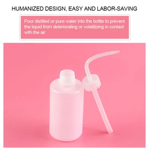 Eyelash Cleaning Washing Bottle, Curved Spout Cleaner, Waterproof Eyebrow Remove Bottle, Eyelash Extension Makeup Tool, 250 ml, 500ml 6 Main Sales Cilities Remover - №6