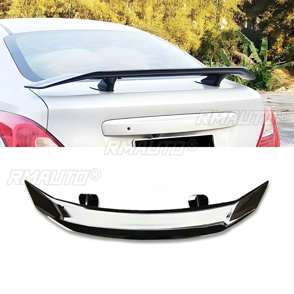 

Car Rear Wing Rear Trunk Spoiler Diffuser Protector Body Kit Universal For All Models Car Accessories