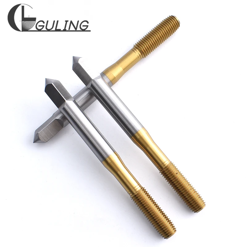 GULING HSSE-M35 левая рука с Оловянным профилирующим краном M4 M5 M6 M8 M10 X0.5L X0.75L X1L метрический станок винтовые краны с мелкой резьбой