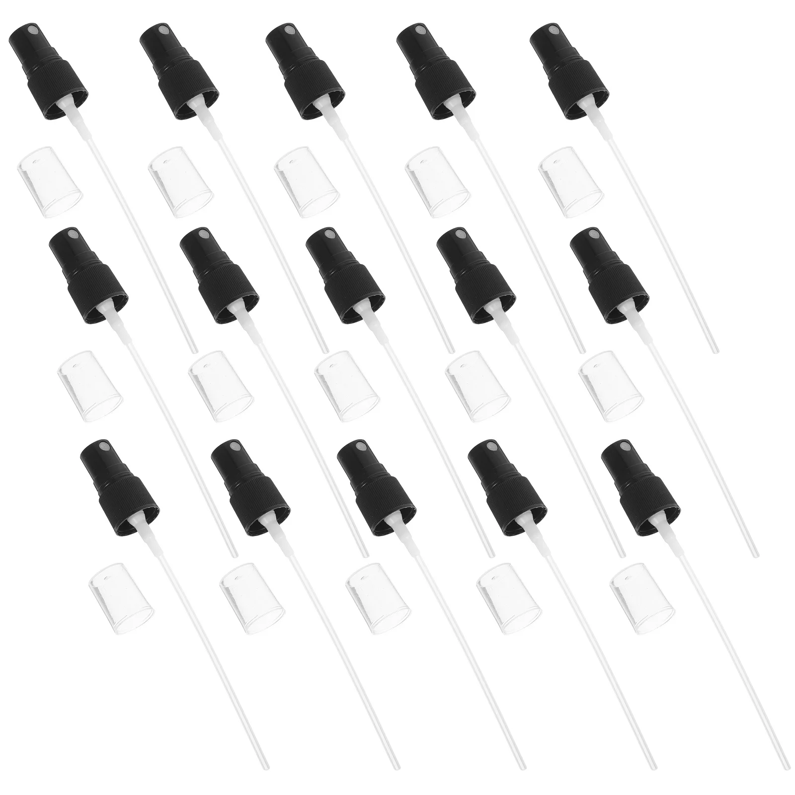 

20Pcs Perfume Bottle Sprayer Top Replacement Spray Cap Replacement with Fine Mist Spray Top Portable Pump Head for Travel