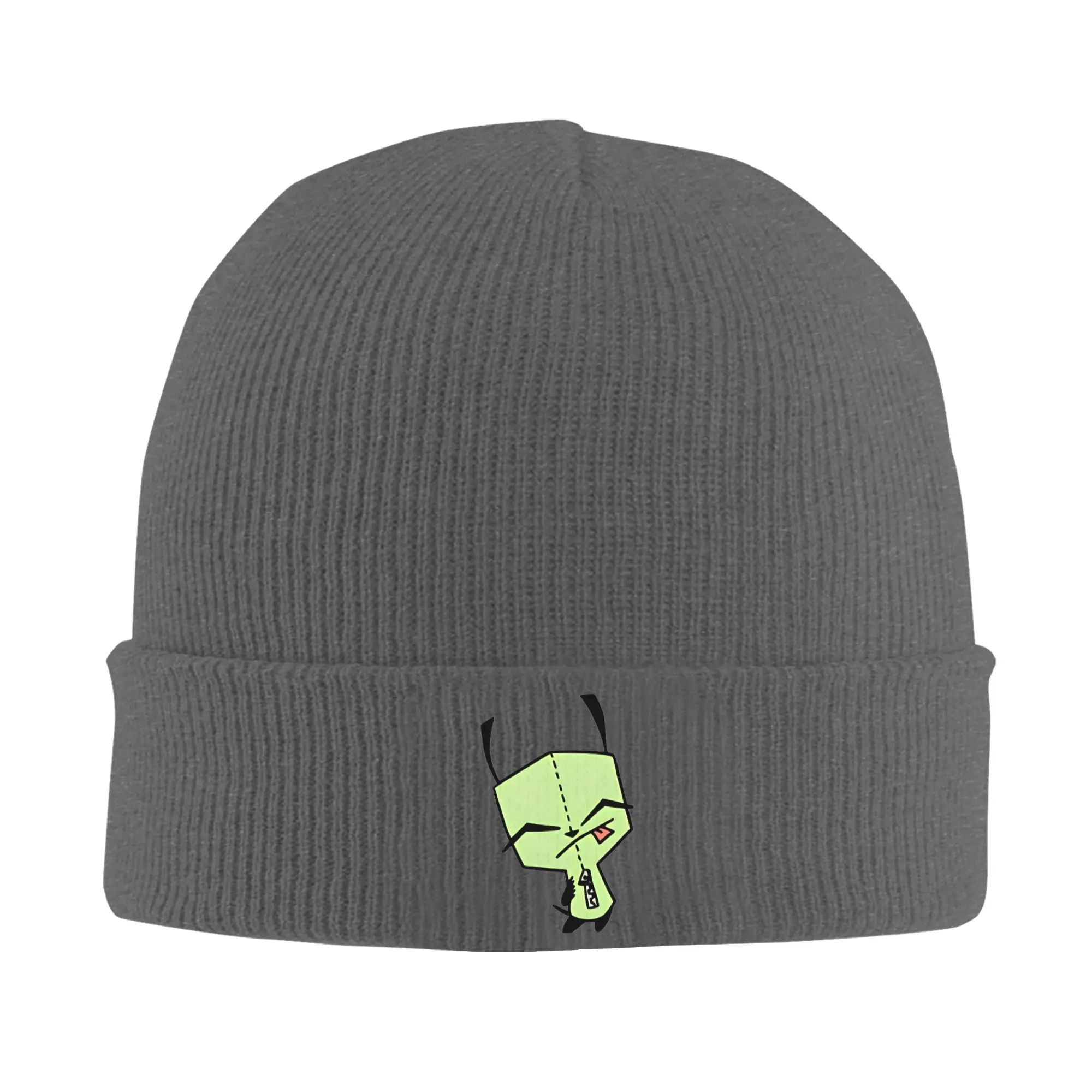 Dog Gir Invader Zim Knitted Hat Beanies Winter Hat Warm Unisex  Casual Cartoon Cap for Men Women Gifts,