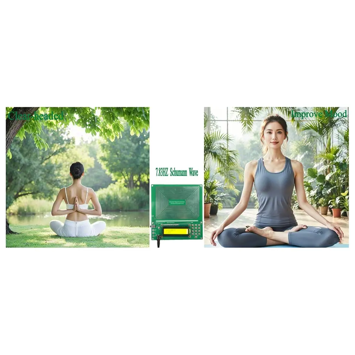 useful 7.83Hz Schumann Wave Earth'S Electromagnetic Field Resonance Generator 0.01-100000 Hz Sleep Aid Meditation Yoga Enhancer