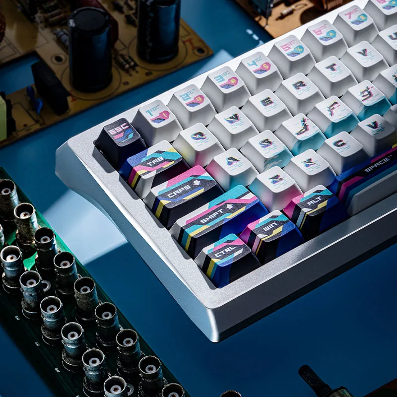 

Колпачок клавиатуры «Neon», сублимационная клавиша pbt, оригинальная клавиатура на заказ