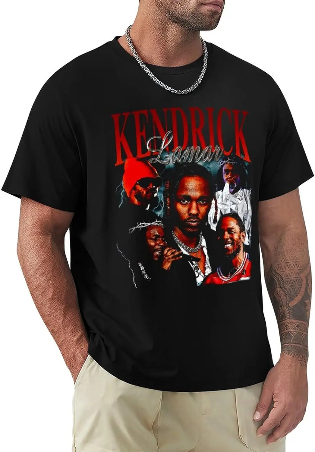 

Men's T Shirt Crewneck Cotton Short Sleeve Classic Tee Shirt Tops