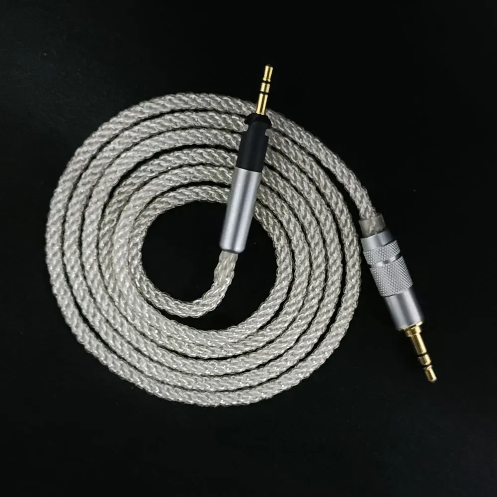 Wysokiej jakości kabel zamienny do Sennheiser HD598 HD558 HD518 HD595 HD599 kabel słuchawek 3.5mm do 2.5mm zestaw słuchawkowy kabel Audio