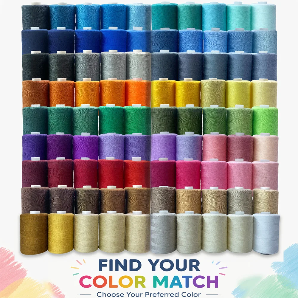 1000m Special Thread for Household Sewing Machines 402 Hand Sewing ...