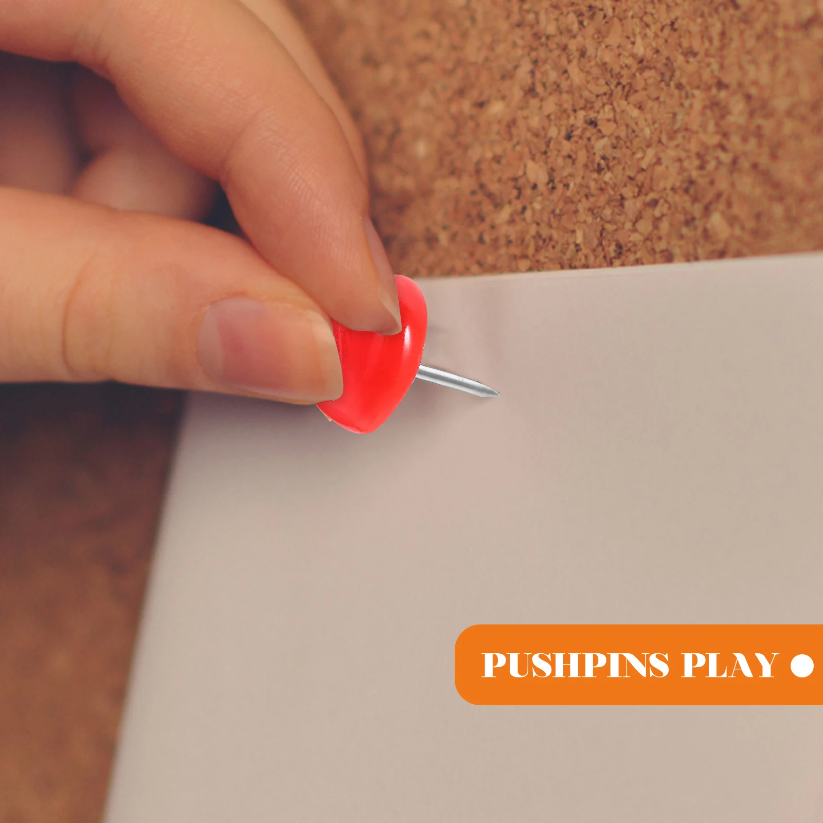 

150 Pcs Heart Shaped Thumbtacks Red Wear Resistant Compact Pushpins for Cork Board Map Markers Photo Wall Art Crafts