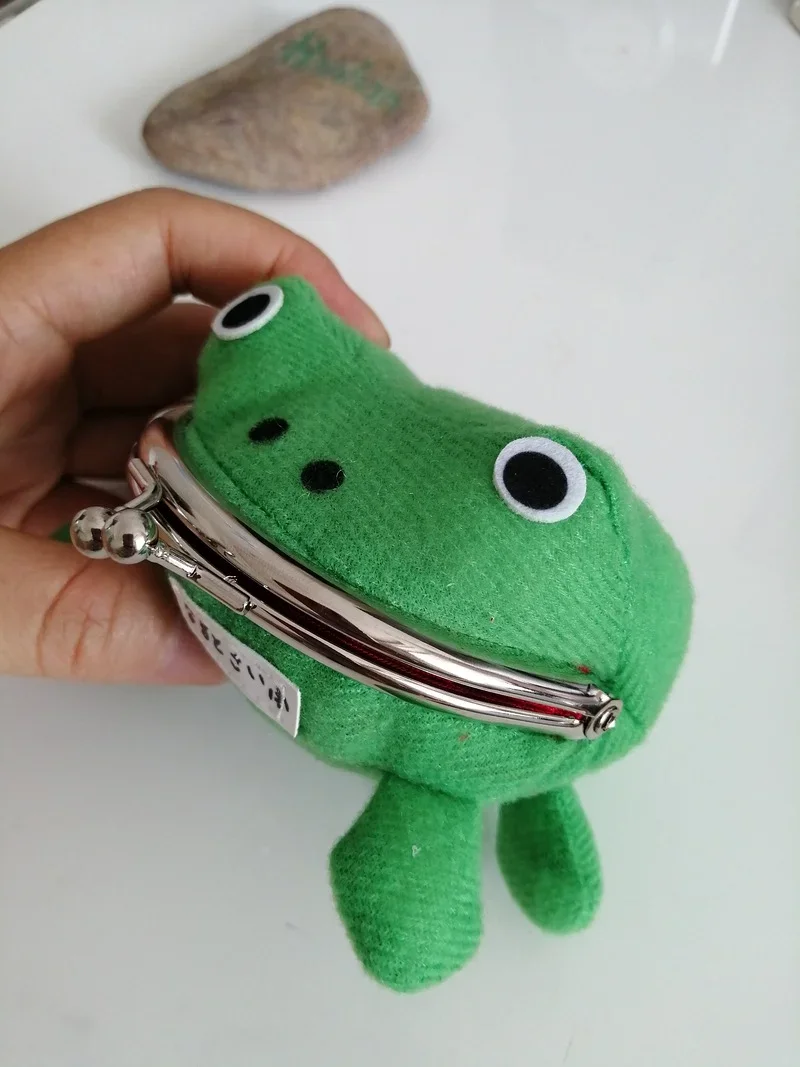 Anime Cartoon Frog Purse Wallet Coin Purse Originality Manga Flannel Wallet Cheap Cute Purse Wallets for Women