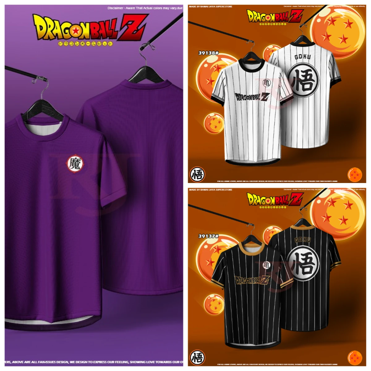 2025 été vente chaude nouveau Anime Dragon Ball série T-shirt 3D mode à manches courtes col rond décontracté rue haut respirant