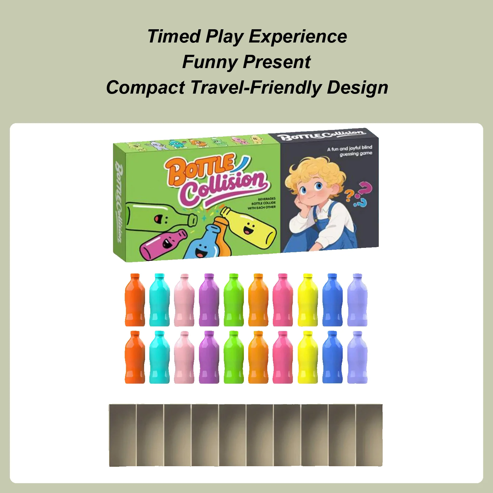 

Color Matching Game Colorful Drink Color Sorting Board Game Early Learning Logical Thinking Puzzle Toy For Schools Traveling