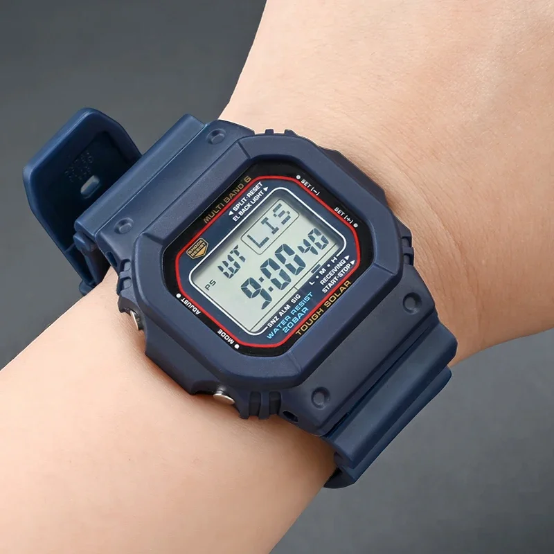 Case + Strap for Casio G-SHOCK DW-5600 GW-M5610 G-5000 GWB-5600 Replace Matte Resin Rubber Band Bracelet Bezel Watch Accessories image 5