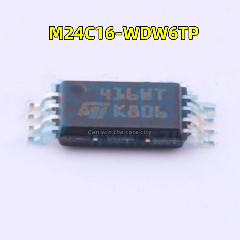 

1-100 PCS/LOT New M24C16-WDW6TP TSSOP-8 screen print 416WT EEPROM memory