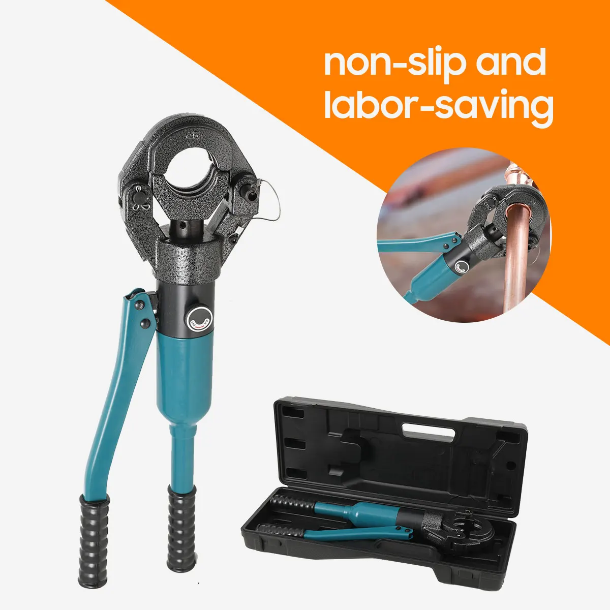 

Ручные гидравлические клещи для обжима чугунных труб, профессиональный инструмент для обжима трубопровода, обжимка водопроводных труб с тонкими стенками