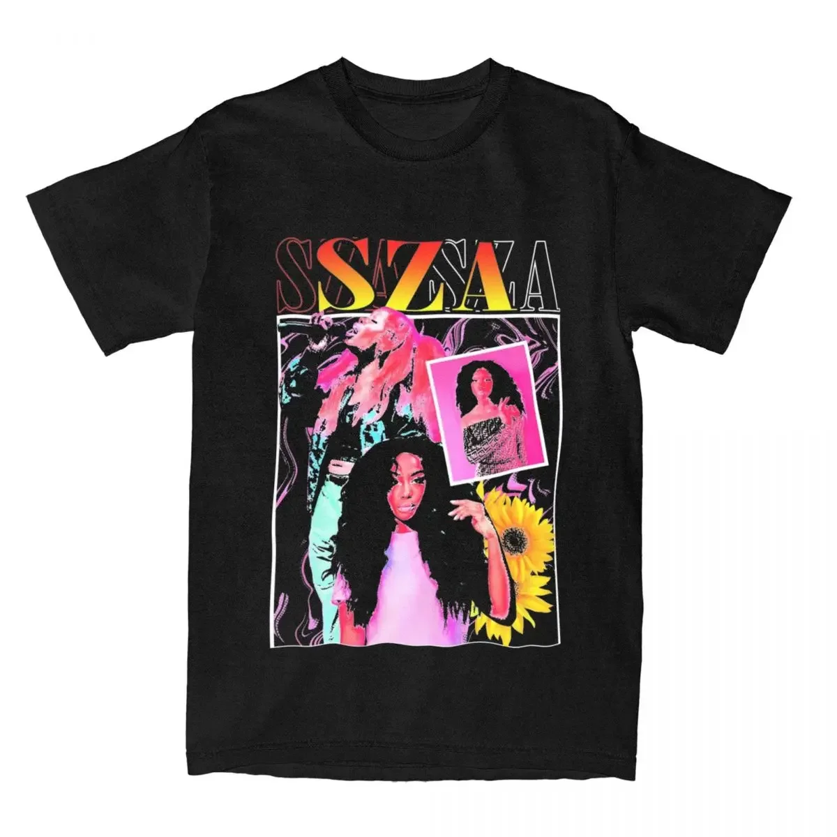 

SZA 90s Classic T Shirts Accessories Men Women 100% Cotton Funny Tee Shirt Short Sleeve Clothes Summer