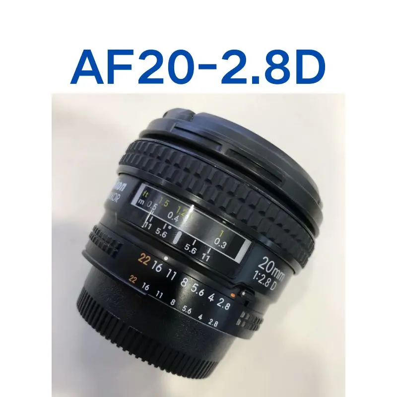 Used AF20-2.8D Full frame automatic lens tested OK and the function is intact