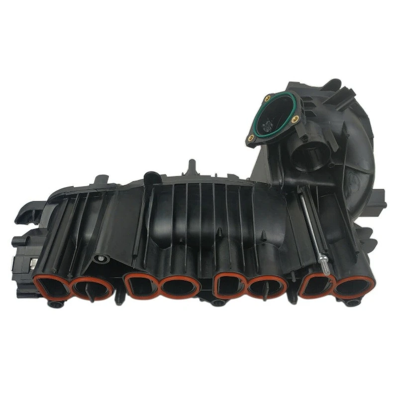 The intake manifold does not contain a regulating motor