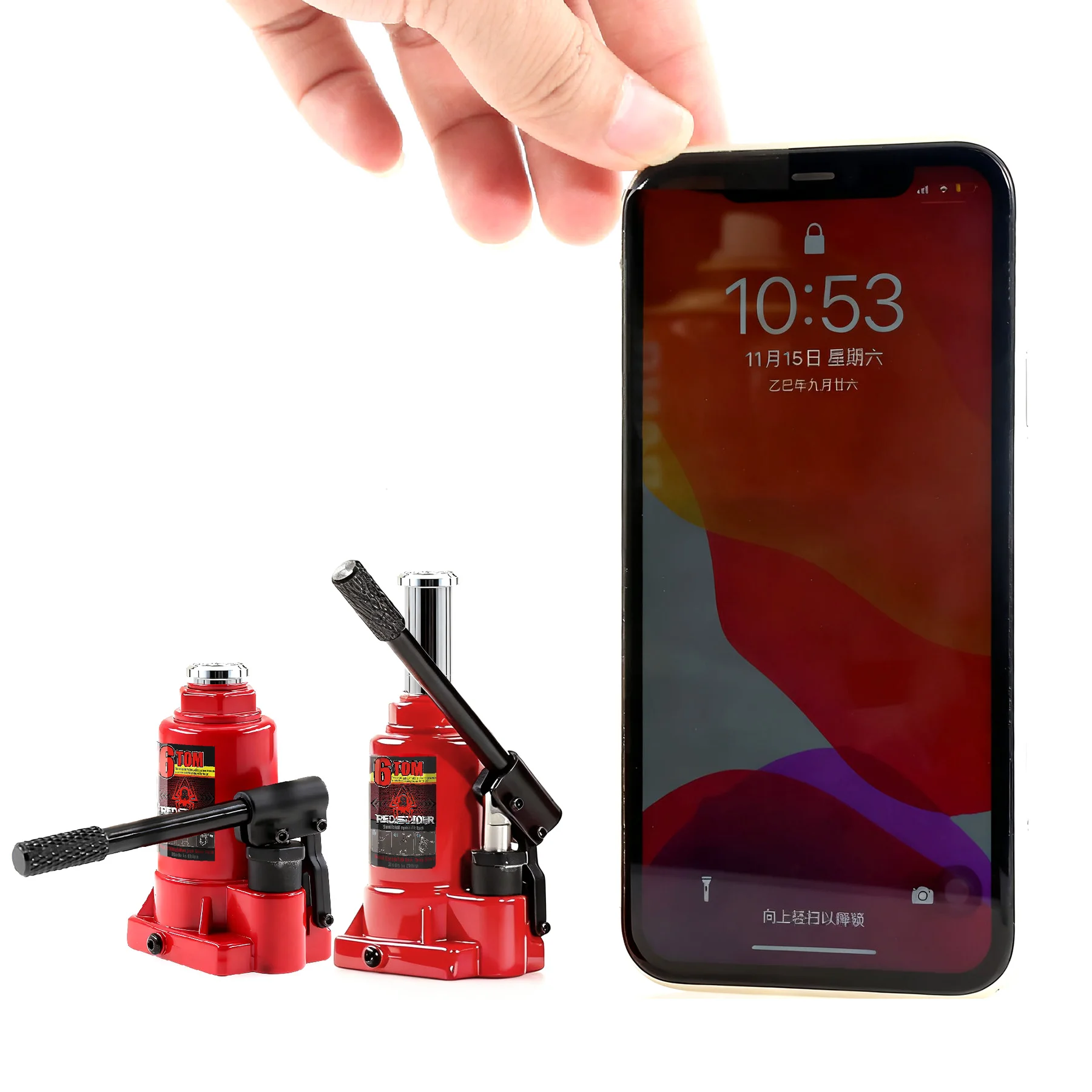 6T Rc カーメタルジャックスタンド修理ツール 1/10 RC クローラー車用ダイキャスト車両モデルパーツアクセサリーおもちゃ