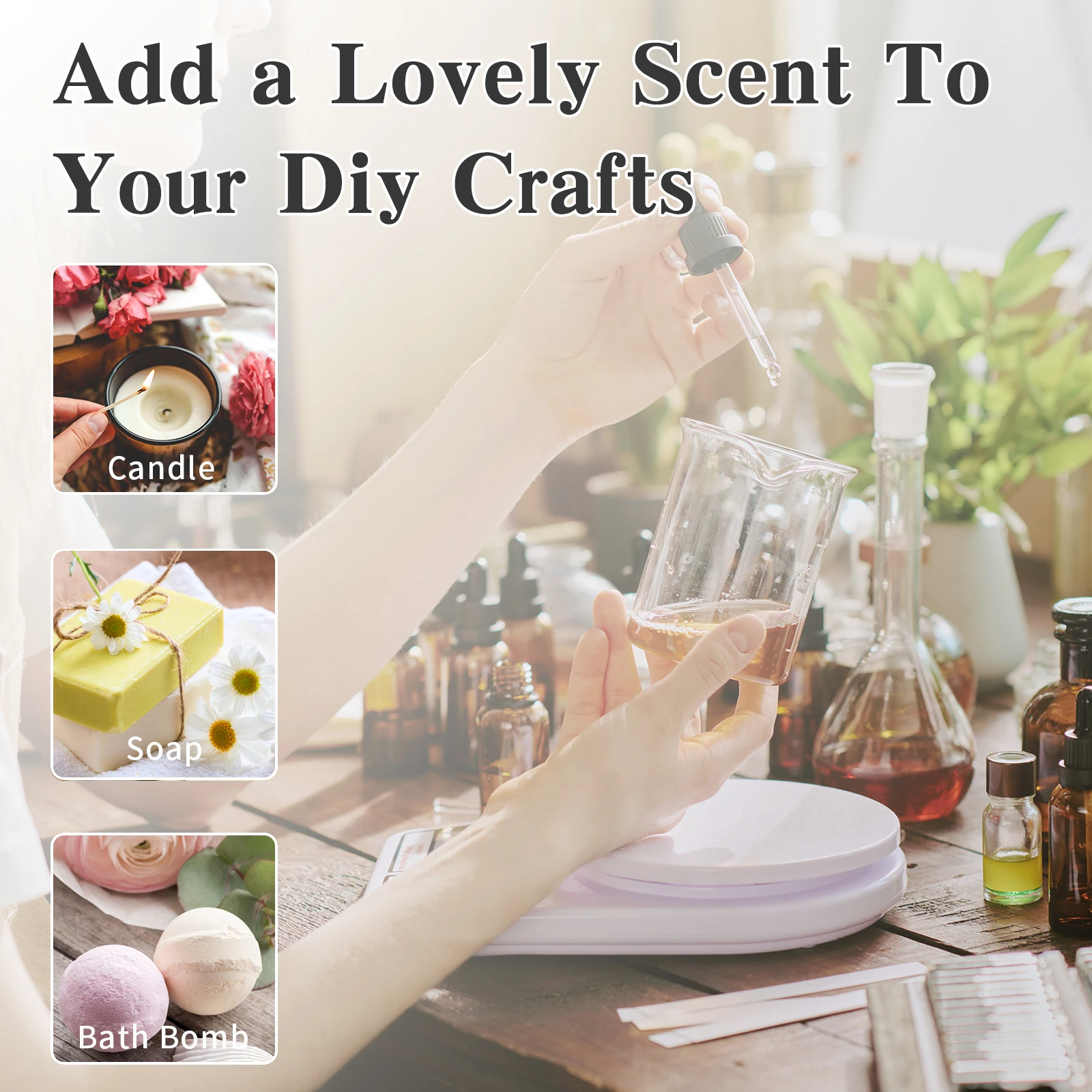 Premium Aromatherapy Fragrance Oil for Diffusers, Candles, and Home Scenting – 100ml 6