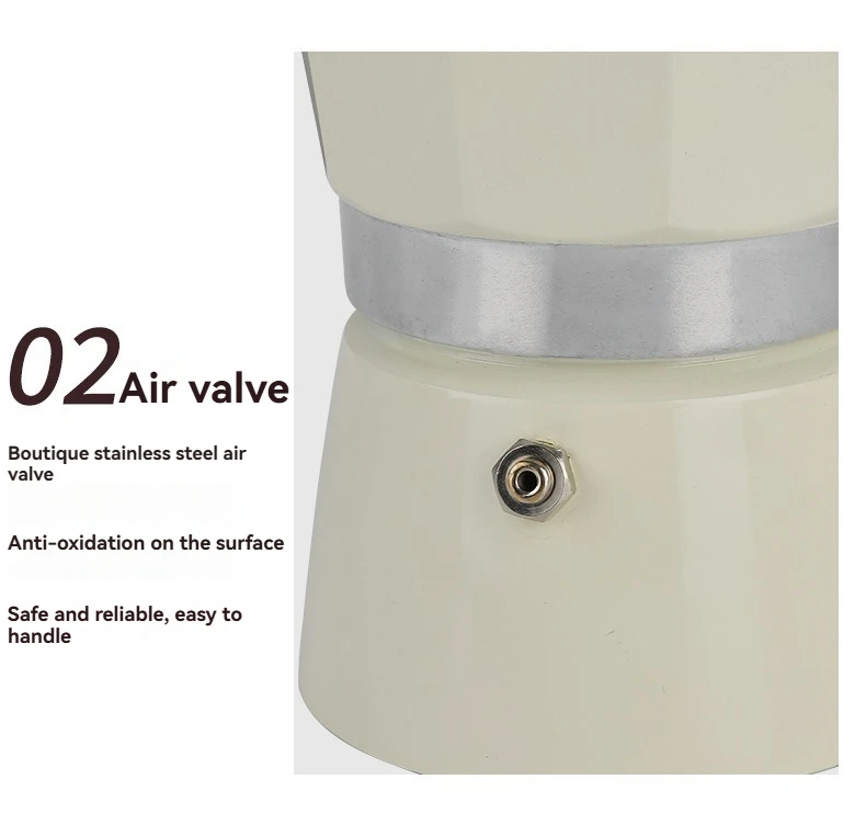 جودة عالية 6 أكواب أو 3 أكواب سعة قهوة موكا الحديثة الألومنيوم إبريق قهوة براد شاي موكا