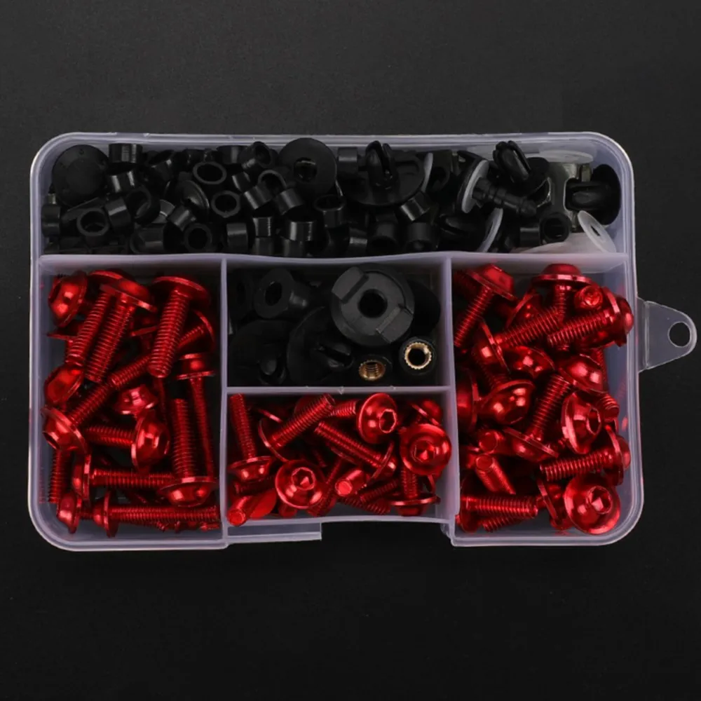 

FOR SUZUKI GSR400 GSR600 GSR750 GSXR1100 GSXR125 BMW F800GS F900XR Motorcycle Fairing Bolts Kit CNC Aluminum Screws Accessories