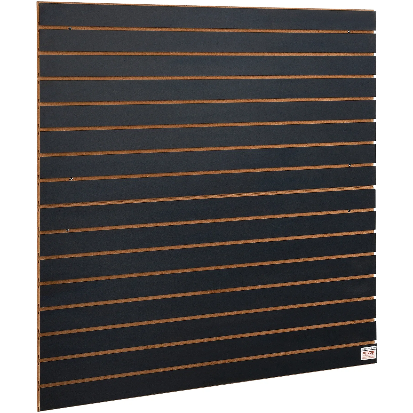 Slatwall Panels,4x2 ft Black Garage Wall Panels 24