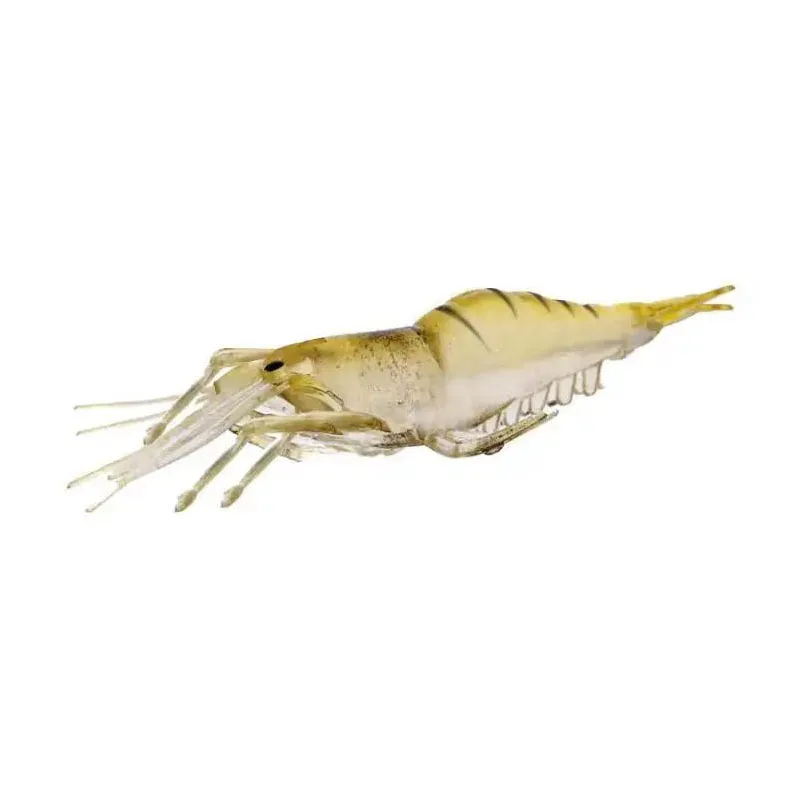 WEIHE-Leurre Élen silicone souple avec hameçon pointu, appât Élidéal pour la pêche à la crevette, 1.3g/4cm, 20 pièces