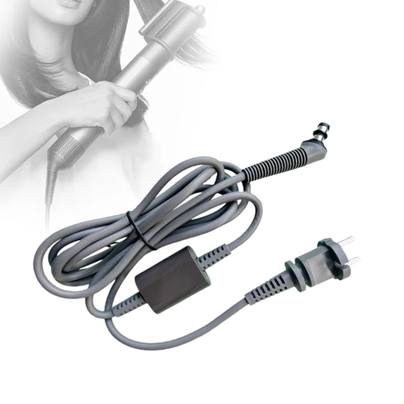 ABAE-Cable de rizador de repuesto para Dyson HS01/HS05, varilla para el pelo, Cable de alimentación, Cable cargador de CA con destornillador