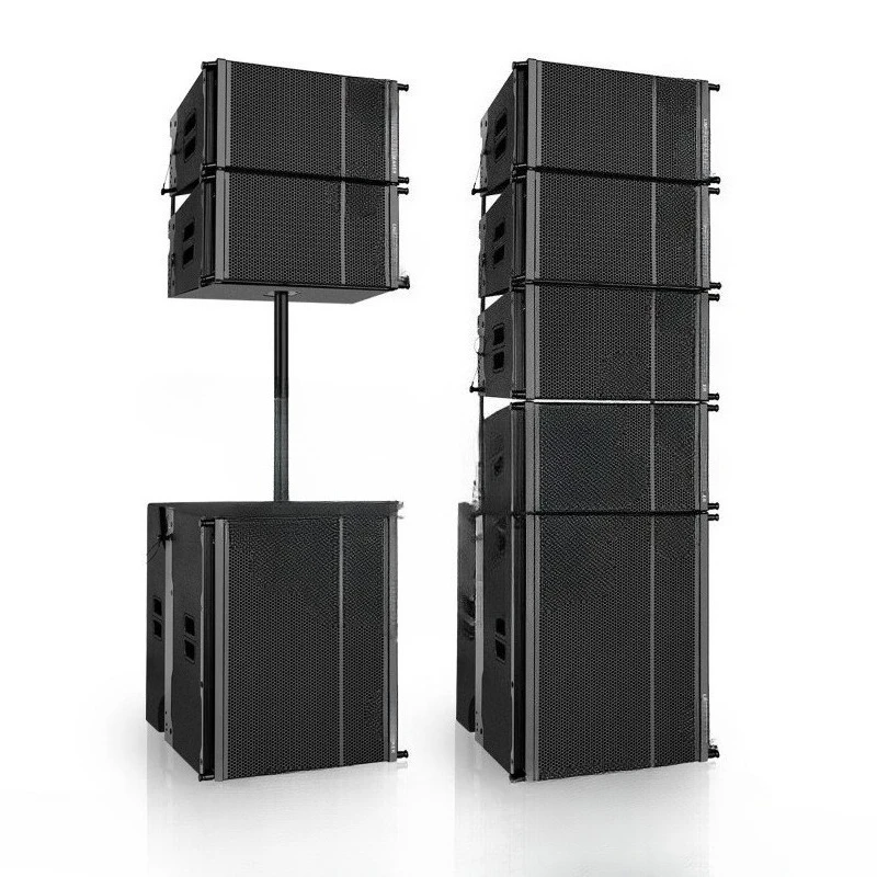 Waterproof performance line array audio, outdoor stage audio equipment, a full set of large-scale high-power
