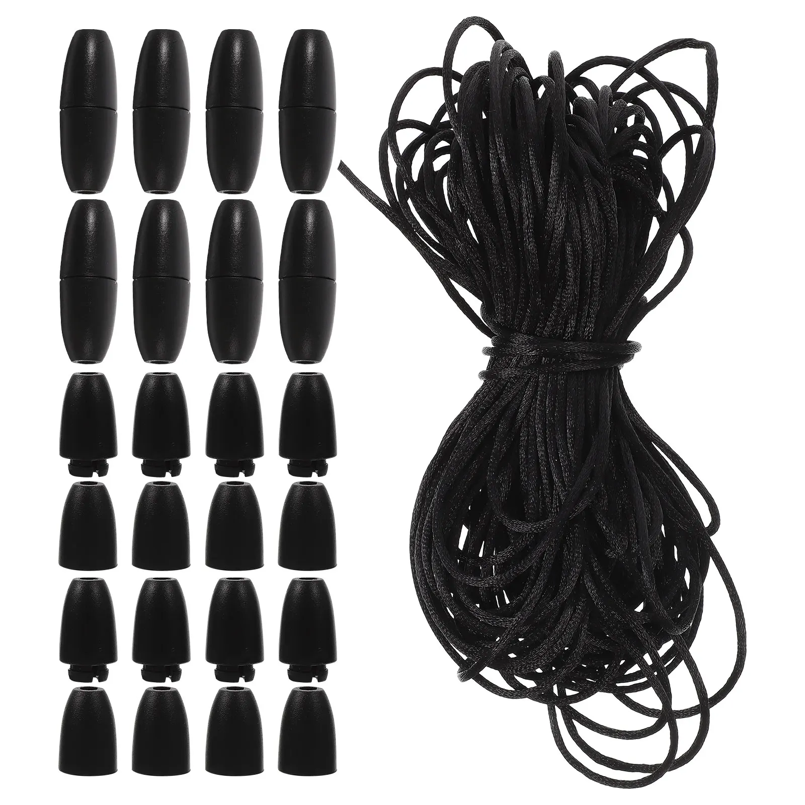 

Bracelet DIY Connection Buckle Necklace Nylon Cord for Bracelets Craft Rope Wax Weaving Thread Plastic and