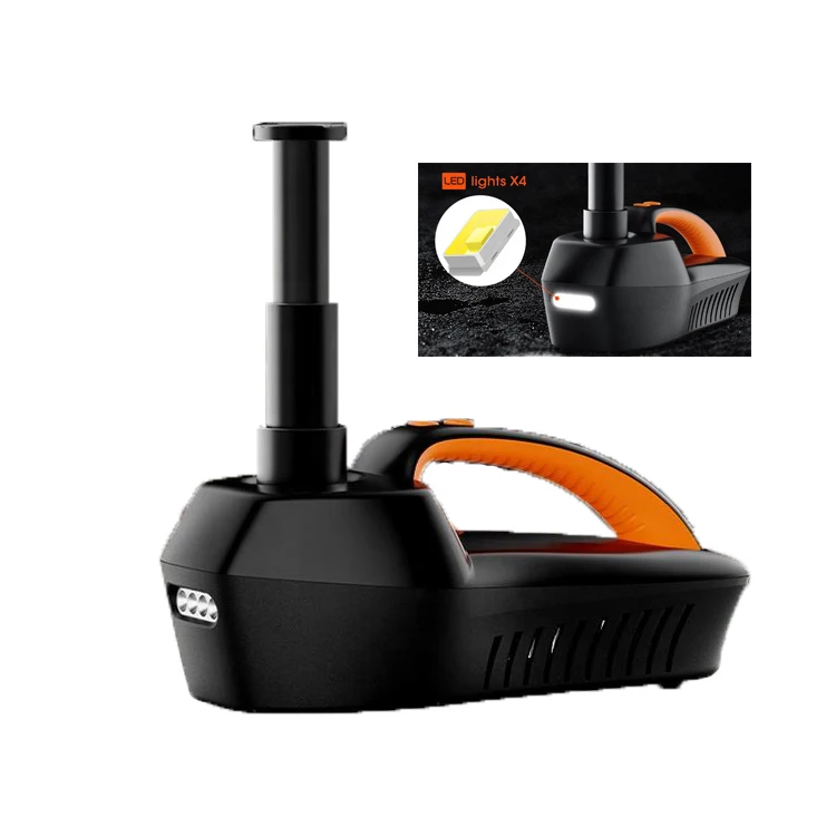 Conpex 4in 1 12volt Car Jack Motor Car Quick Jack Hydraulic 550mm High Car Support Jack Stand Emergency Repair Tool