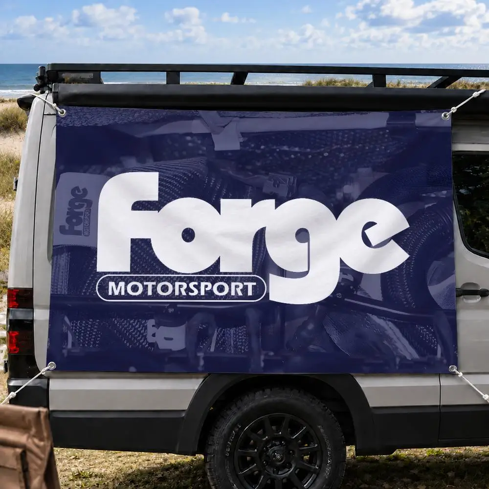 Forge Motorsport Racing Car Parts Flags Decorative Banners Suitable For Outdoor Camping Family Parties And Garden Walls Gift