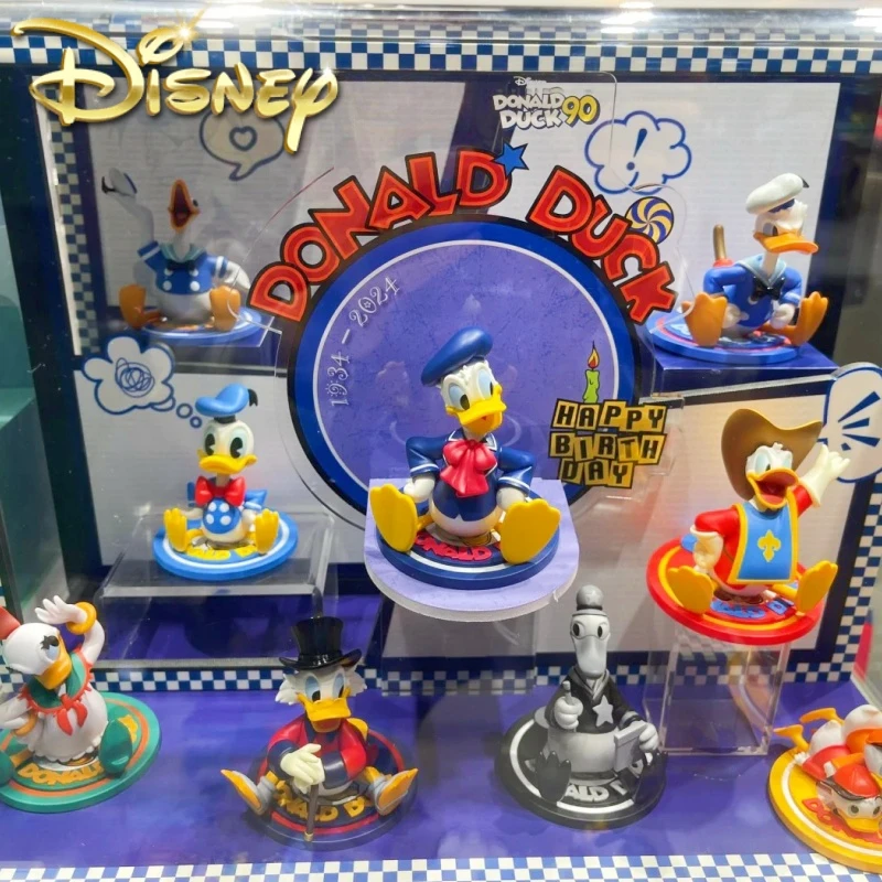 

New Original Disney Donald Duck 90th Anniversary Series Blind Box Handmade Cute Desktop Decoration Birthday Gift For Friends Toy