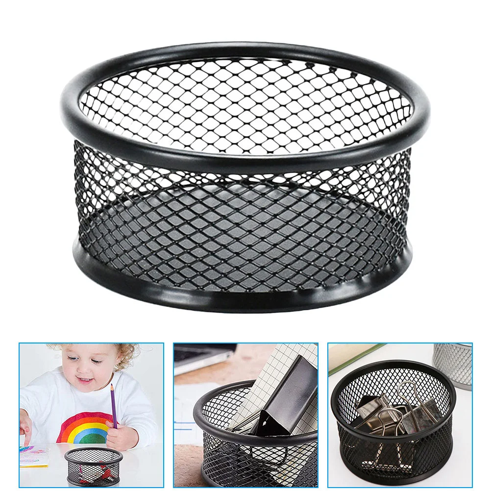 

Paper Clip Holder Sundries Holders Iron Clips Organizer Basket Office for Containers Desk Binder Organizers Trays Accessories