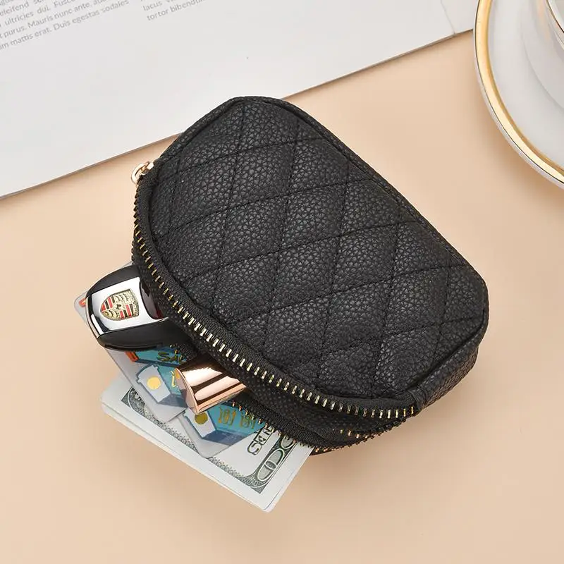 carteira-curta-de-couro-genuino-fena-porta-moedas-bolsa-para-chaves-carteira-de-couro-io-com-ziper-estilo-cor