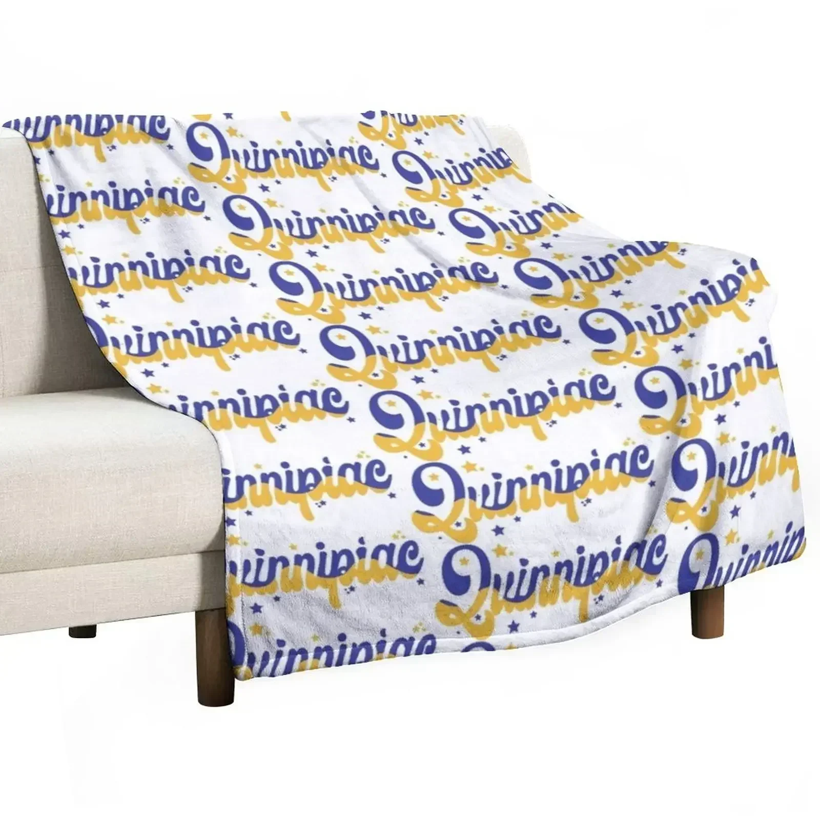 

Quinnipiac Throw Blanket warm for winter Sofa Quilt Furry Blankets