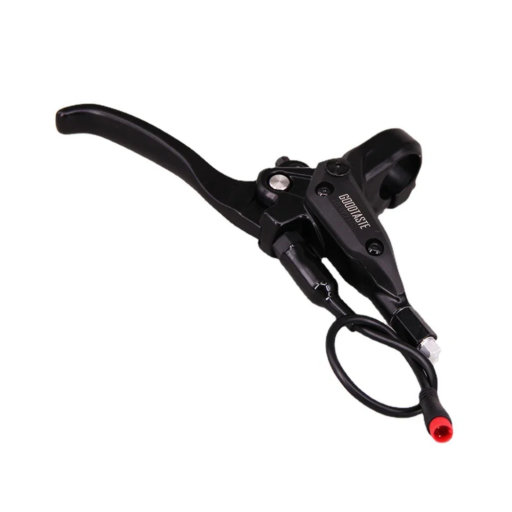 Brake Handle Brake Lever Black E-bike Parts GT03 Power-off Waterproof Connector For Electric Bicycle Brand New