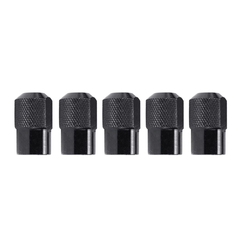 5Pieces Replacement Drill Keyless Bit Chuck Shank Rotary Tool Chuck Nut Adapter for Dremel M8x0.75mm