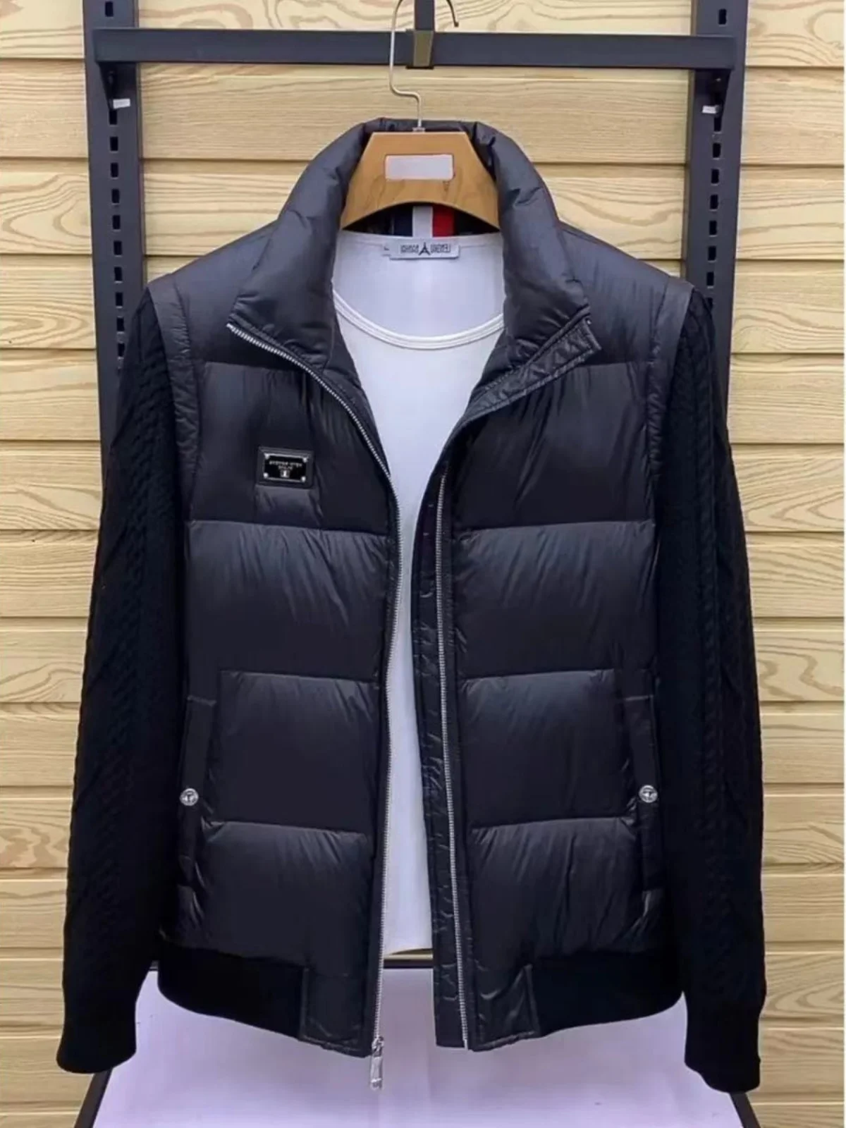 

Faionable Winter Men's Jaet 2024, новинка, теплая, модная, универсальная, простая, корейская версия, верхняя одежда, толстовка с капюшоном в стиле хип-хоп