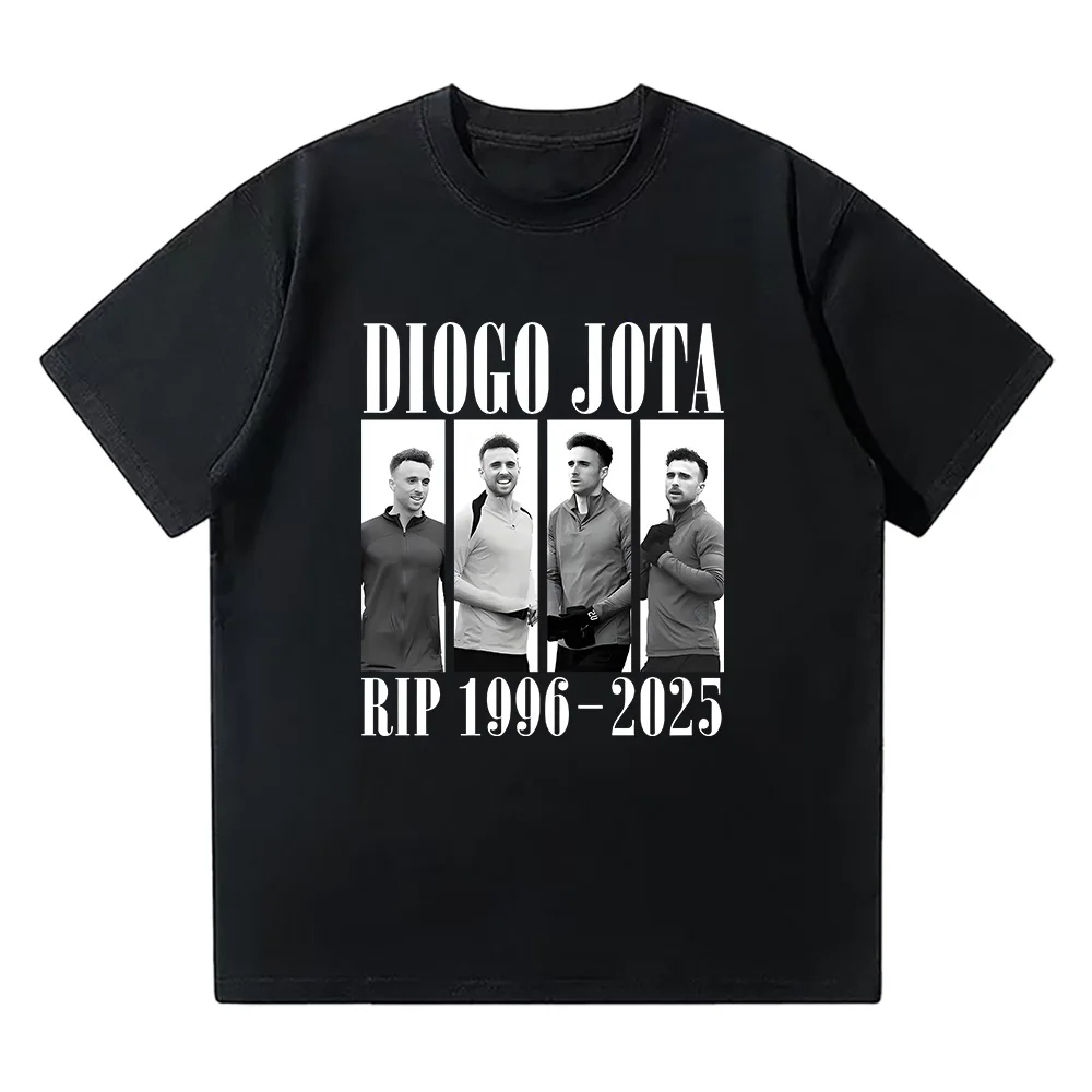 

Diogo Jota Rip Tee-shirt Diogo Jota RIP 1996–2025 Tshirt Retro Tribute Soccer Fan T-Shirt Sports Football Fans Cotton Top Unisex