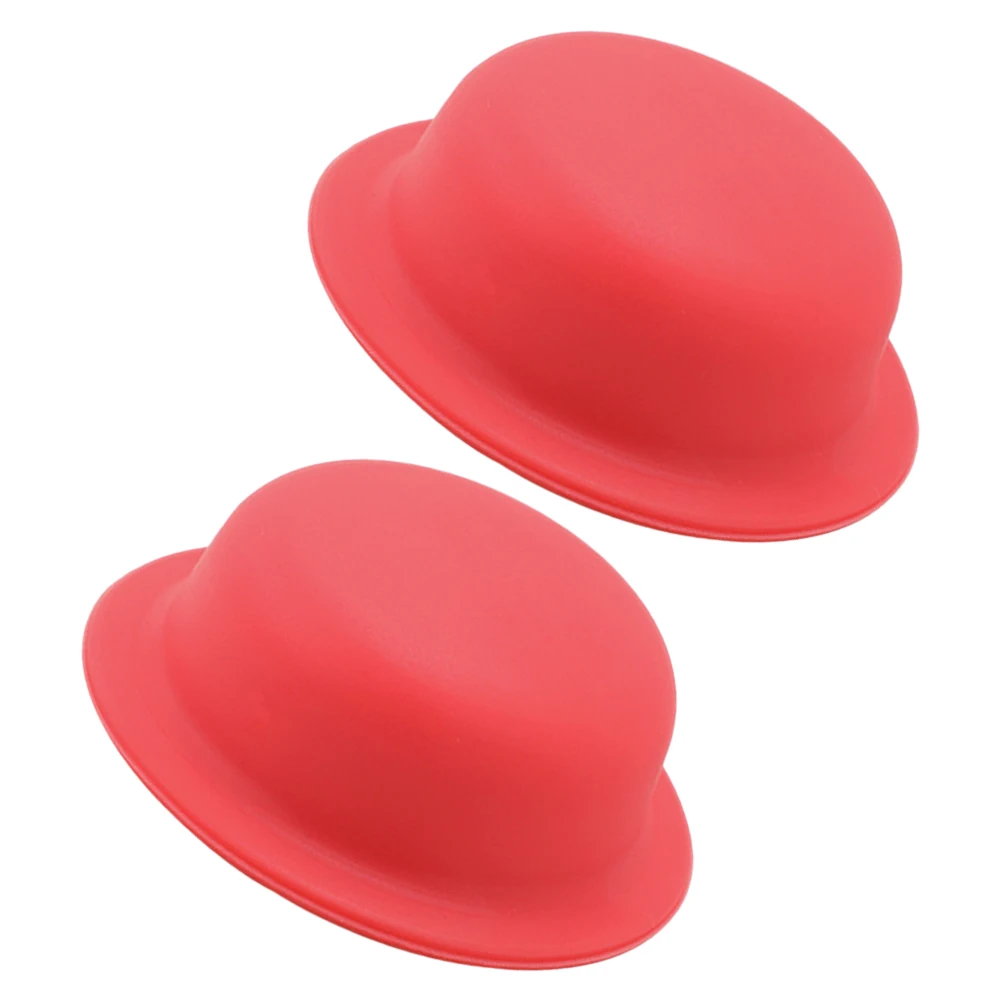 

2pcs Silicone Handle Cover Heat Resistant Anti-Scald Non-Slip Handle Sleeve Reusable Pot Lid Knob Cover Cooking Pot Sleeve Pan