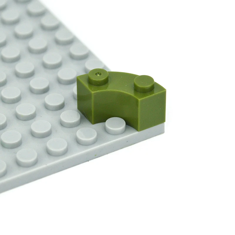 30 قطعة MOC اللبنات السميكة 85080 2x2 تغيير دائري منحني الطوب ملحقات البناء أجزاء 3063 الطوب ألعاب أطفال