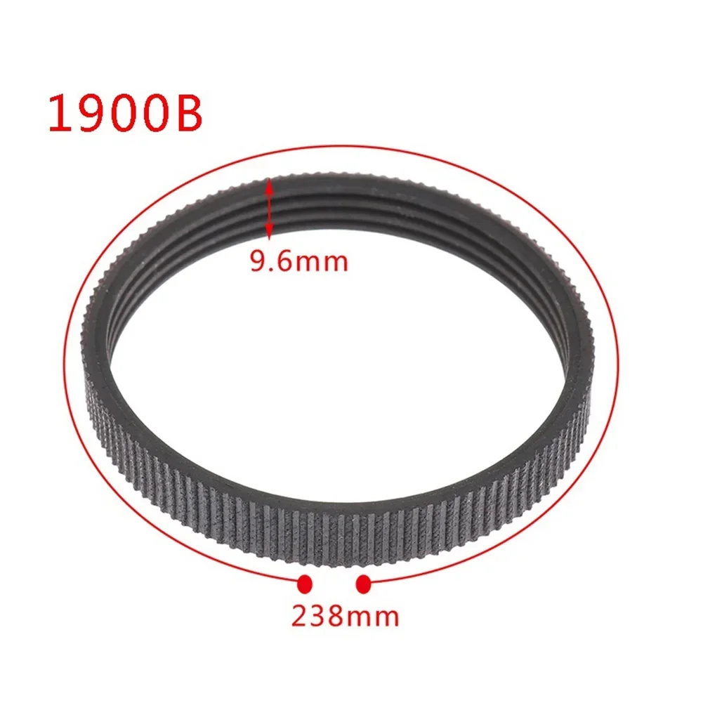 9.6mm Width Rubber Electric Planer Drive Belt For 1900B 225007-7 N1923B Black Driving Belt Electric Planer Replacement Parts