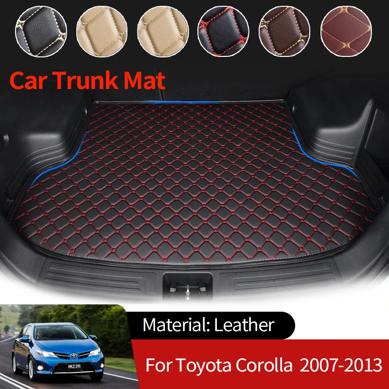 

for Toyota Corolla E140 E150 2007~2013 2012 Auto Boot Liner Cargo Rear Trunk Mats Luggage FLoor Waterproof Carpets Accessories