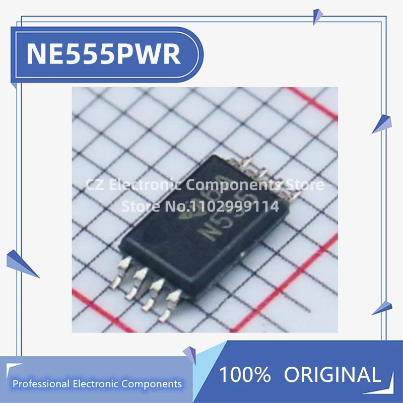 5Pcs/Lot NE555P NE555 DIP-8 555  NE555PWR N555 NE555PSR NE555PSR  New Original IC In Stock